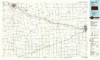 preview thumbnail of historical topo map of Dodge City, KS in 1985