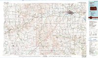 Download a high-resolution, GPS-compatible USGS topo map for Emporia, KS (1990 edition)
