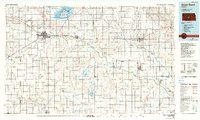 preview thumbnail of historical topo map of Great Bend, KS in 1985