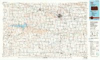 preview thumbnail of historical topo map of Hays, KS in 1985