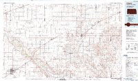 Download a high-resolution, GPS-compatible USGS topo map for Liberal, KS (1988 edition)