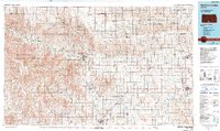 Download a high-resolution, GPS-compatible USGS topo map for Medicine Lodge, KS (1990 edition)