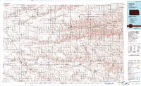 Download a high-resolution, GPS-compatible USGS topo map for Oakley, KS (1989 edition)