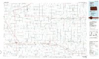 Download a high-resolution, GPS-compatible USGS topo map for Oakley, KS (1985 edition)