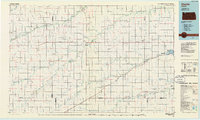 1985 Map of Oberlin, KS