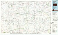 Download a high-resolution, GPS-compatible USGS topo map for Protection, KS (1985 edition)