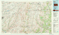 preview thumbnail of historical topo map of Sedan, KS in 1985