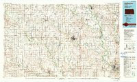 preview thumbnail of historical topo map of Wellington, KS in 1985