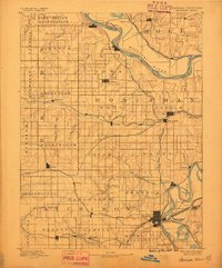 1888 Map of Atchison