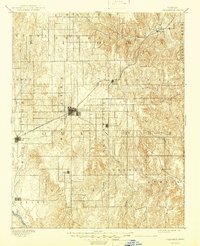 1892 Map of Coldwater, 1945 Print