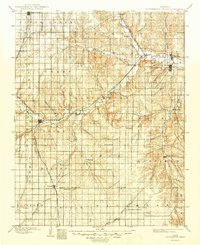 Download a high-resolution, GPS-compatible USGS topo map for Cottonwood Falls, KS (1949 edition)