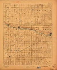 1892 Map of Dodge