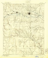 1894 Map of Emporia, KS, 1939 Print