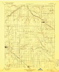 1894 Map of Eskridge, 1918 Print
