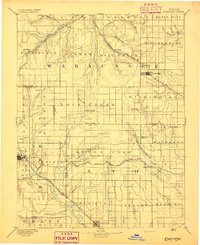 1894 Map of Eskridge