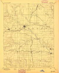 1894 Map of Eureka, KS