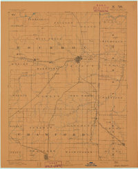 1893 Map of Fort Scott