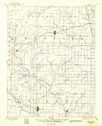 1894 Map of Fredonia, 1949 Print