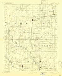 1894 Map of Fredonia, 1942 Print