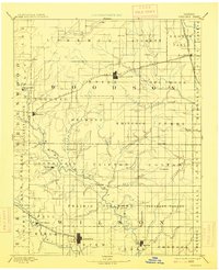 1894 Map of Fredonia, 1914 Print