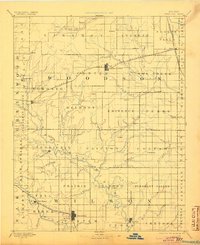 1894 Map of Fredonia, 1904 Print
