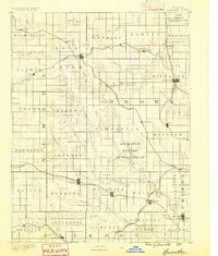 1888 Map of Hiawatha