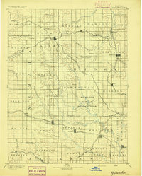 1894 Map of Hiawatha