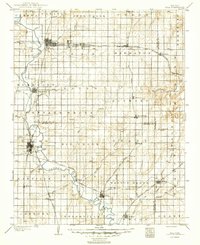 1904 Map of Iola, 1949 Print