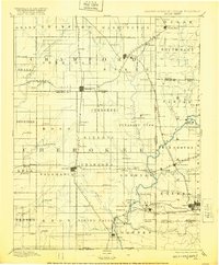 1894 Map of Joplin, 1920 Print