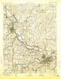 Download a high-resolution, GPS-compatible USGS topo map for Kansas City, KS (1913 edition)