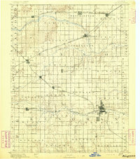 preview thumbnail of historical topo map of Kingman, KS in 1892