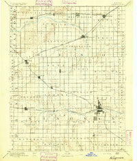 1894 Map of Abbyville, KS