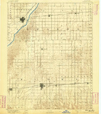 1892 Map of Kinsley