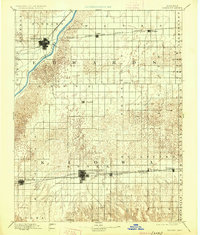 1894 Map of Kinsley, KS, 1925 Print