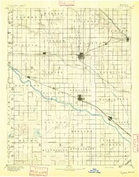1894 Map of Alden, KS