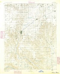 1892 Map of Beaver County, OK