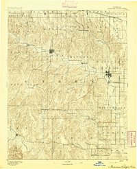 1893 Map of Medicine Lodge, KS