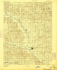 1892 Map of Minneapolis
