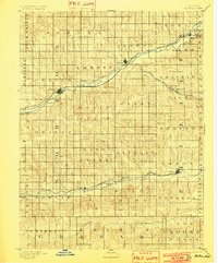 1893 Map of Norton, 1902 Print