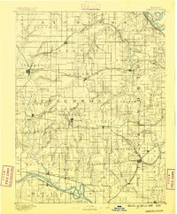 1888 Map of Oskaloosa