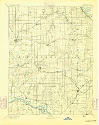 1894 Map of Oskaloosa