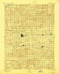 1893 Map of Phillipsburg, 1924 Print
