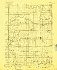 1894 Map of Seneca, 1916 Print