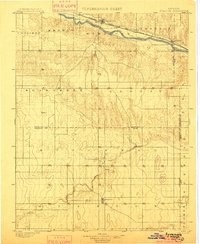 1900 Map of Grant County, KS