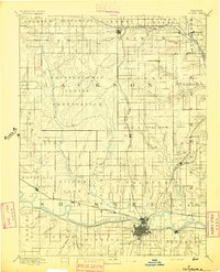 1894 Map of Topeka