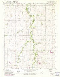 Download a high-resolution, GPS-compatible USGS topo map for Abilene SW, KS (1980 edition)