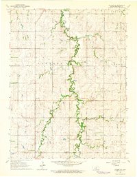 Download a high-resolution, GPS-compatible USGS topo map for Abilene SW, KS (1965 edition)
