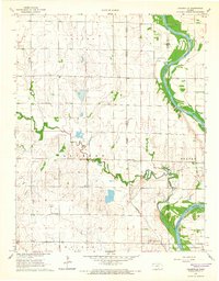 Download a high-resolution, GPS-compatible USGS topo map for Adamsville, KS (1966 edition)