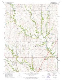 Download a high-resolution, GPS-compatible USGS topo map for Admire, KS (1973 edition)