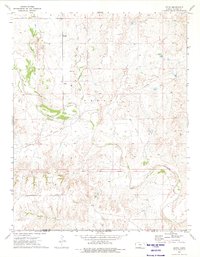 Download a high-resolution, GPS-compatible USGS topo map for Aetna, KS (1975 edition)